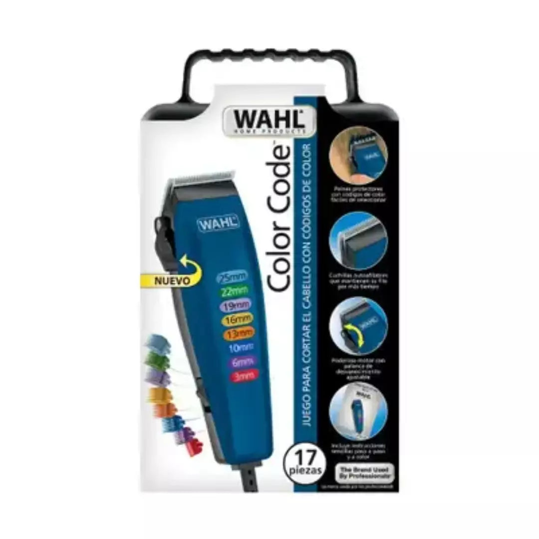 Maquina Wahl Peluquera Para Corte Color Code 3024611 – Tecnologia Mayorista