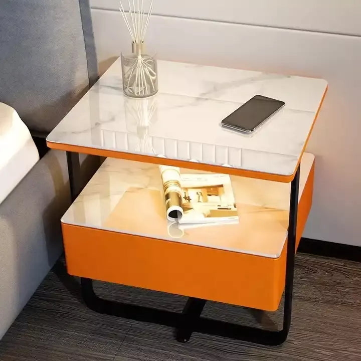 Mesa De Noche Inteligente De Un Cajón De Seguridad AE0098