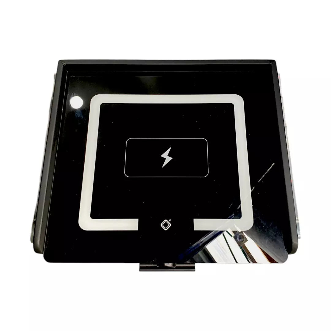 Mesa De Noche Elegante Con Carga Inalámbrica y Parlante AE0099