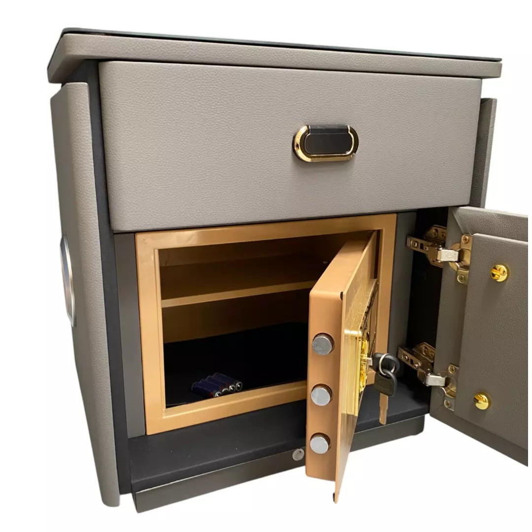 Mesa De Noche Con Caja Fuerte AE0100