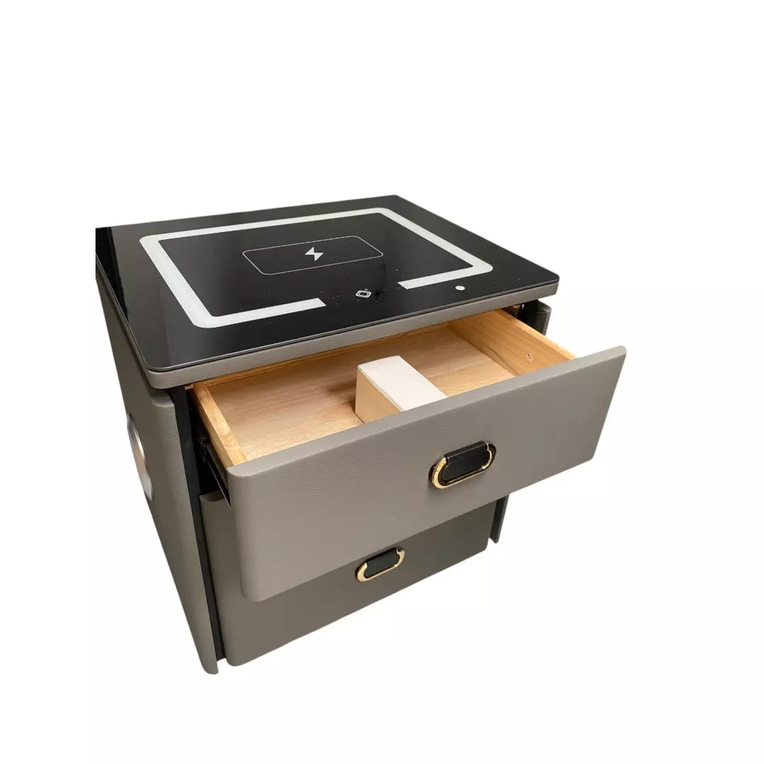 Mesa De Noche Con Caja Fuerte AE0100