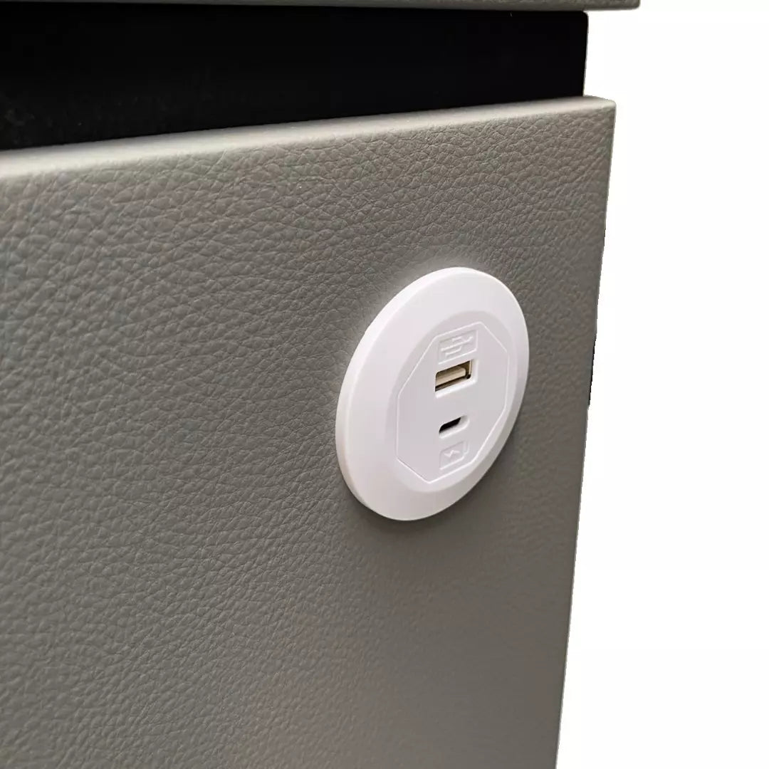 Mesa De Noche Con Caja Fuerte AE0100