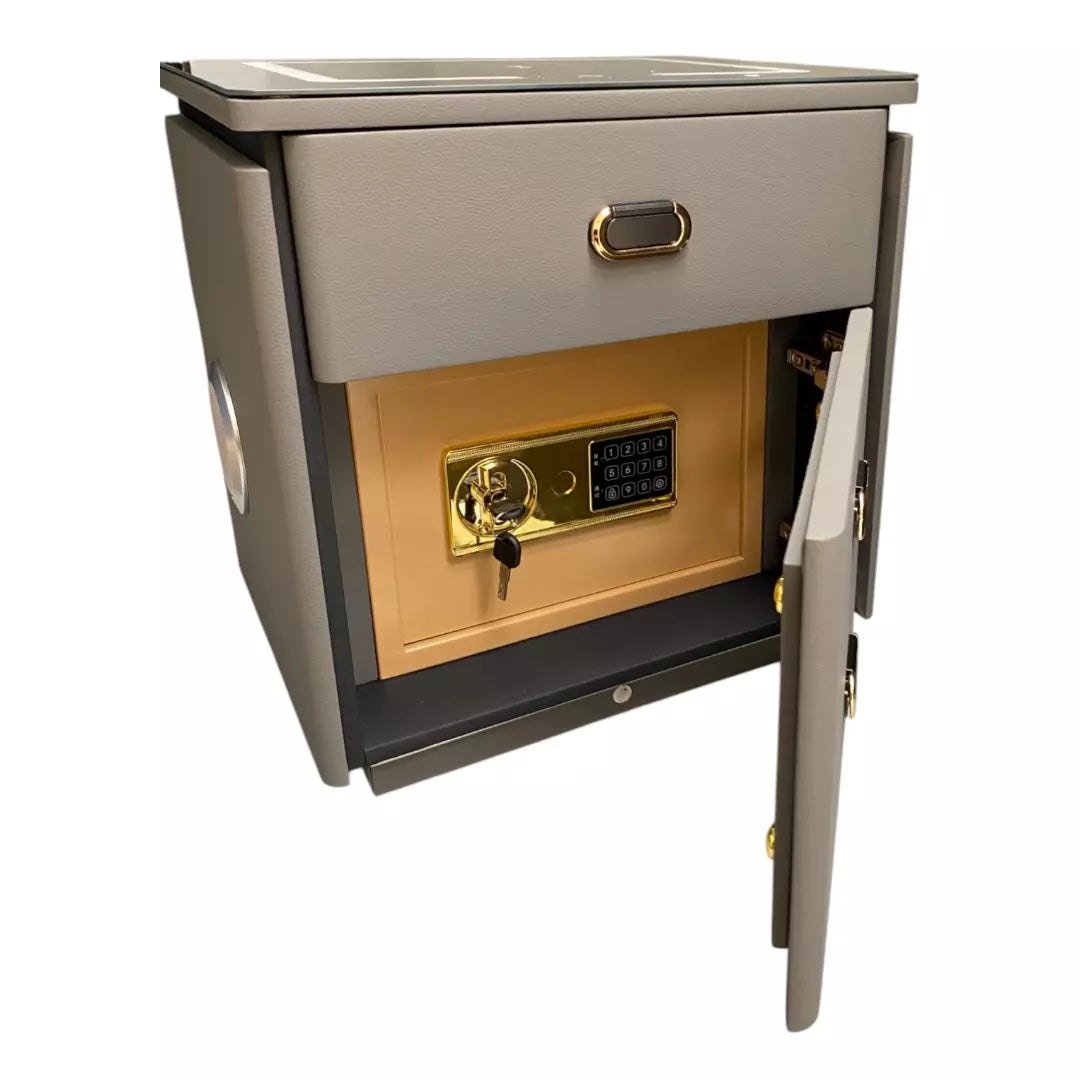 Mesa De Noche Con Caja Fuerte AE0100