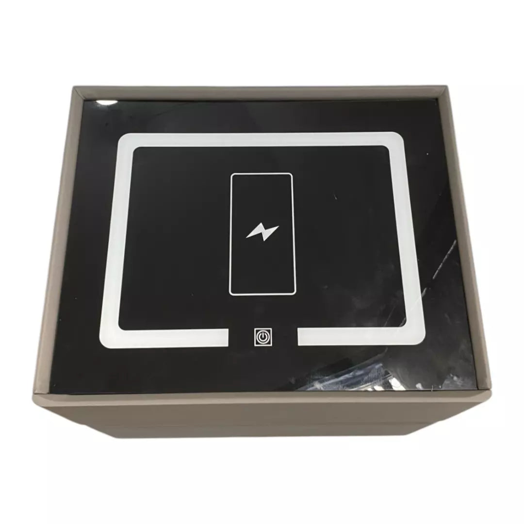 Mesa De Noche Inteligente 2 Cajones Con Parlante AE0097