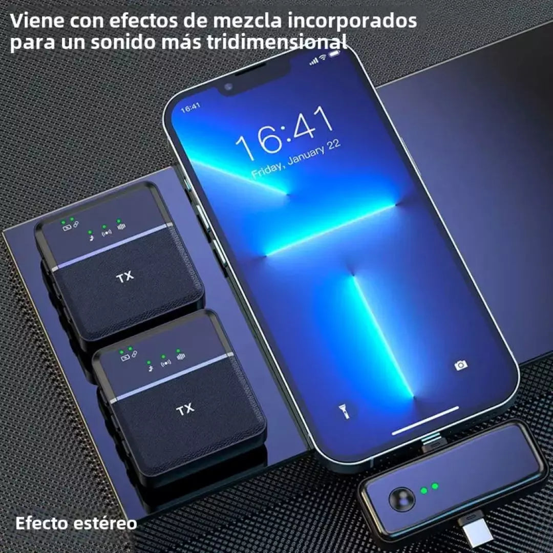 Micrófono De Solapa Inalámbrico SX31
