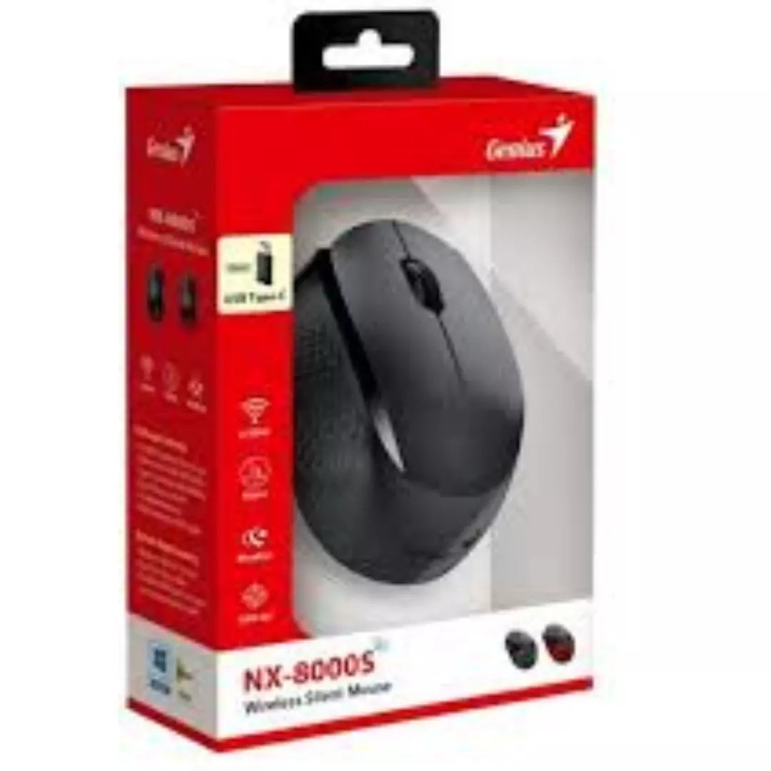 Mouse Inalambrico Genius Con Receptor TypeC NX-8000S TYPEC