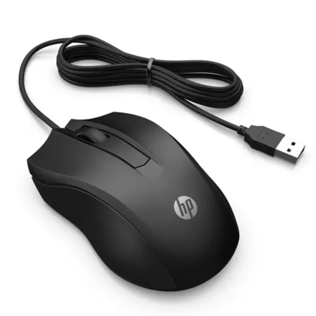 Mouse Alámbrico HP Óptico 6VY96AA
