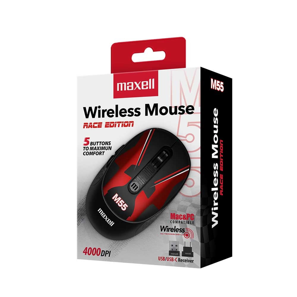 Mouse Inalambrico Marca MAXELL MOWL-MR1