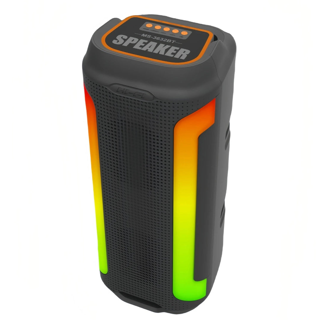 Radio Parlante Con Luces Led Rítmicas MS-3632BT