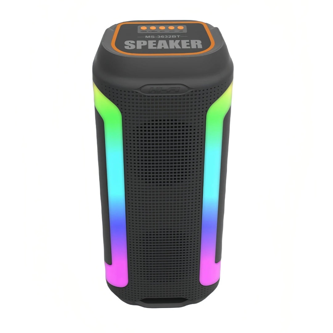 Radio Parlante Con Luces Led Rítmicas MS-3632BT