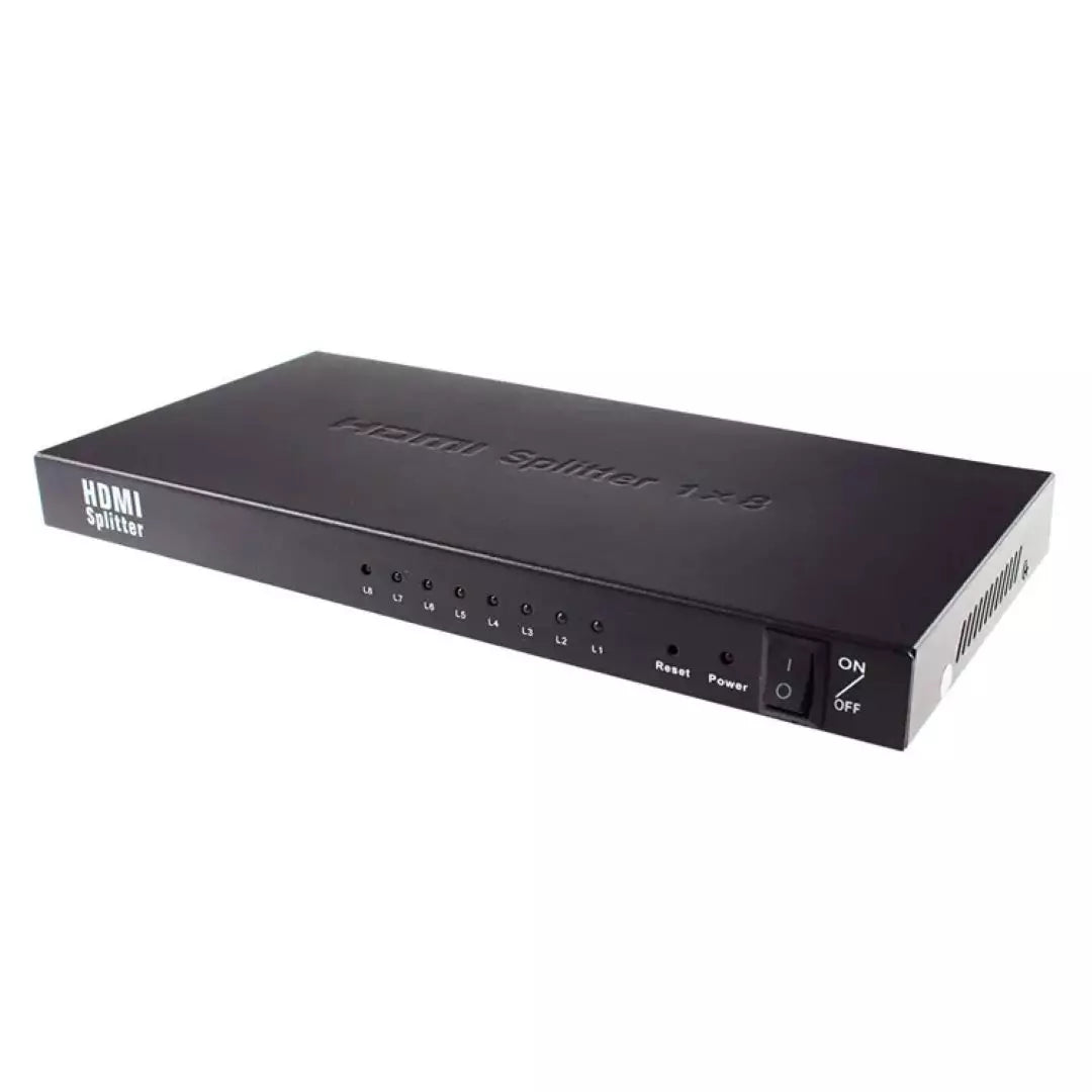 Multiplicador De Puertos HDMI SPLITTER1*8