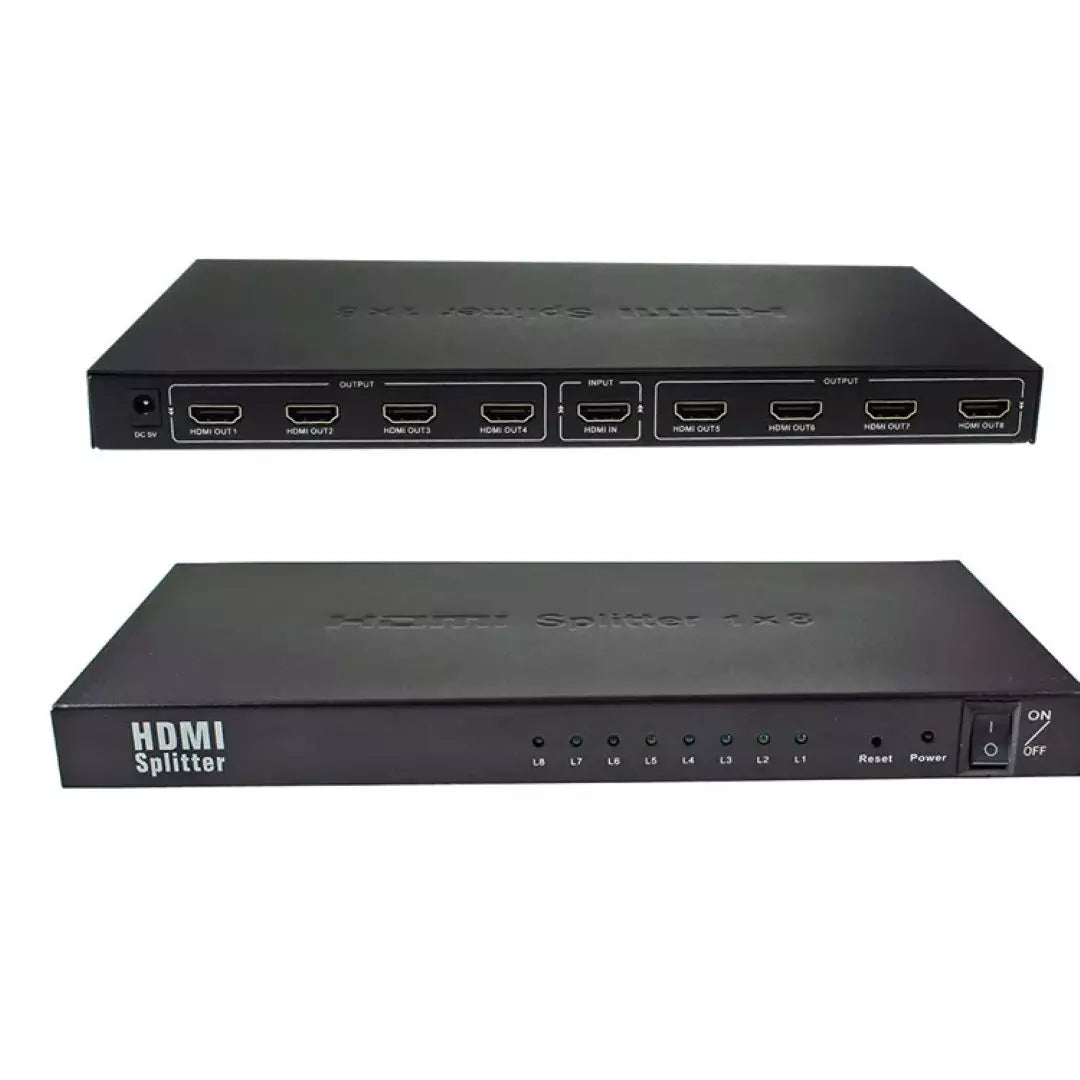 Multiplicador De Puertos HDMI SPLITTER1*8