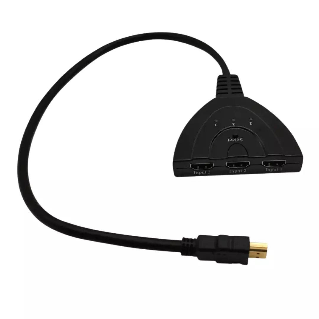 Multiplicador De Puertos HDMI De 3 Puertos LJ-21 HDKVM3*1