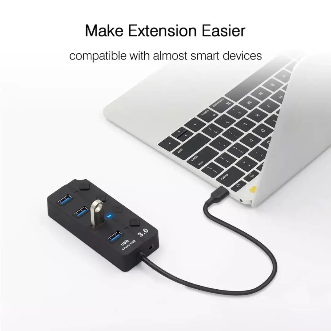 Multiplicador de Puertos Usb LJ-54 HUB