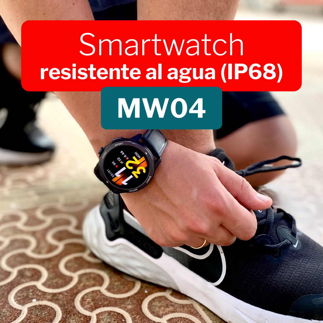 Reloj Inteligente Deportivo Full Touch MW04 - Main Image