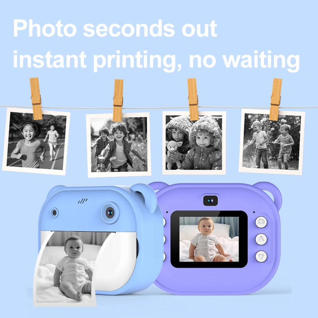 Cámara Fotografica Para Niños Con Sistema de Impresión Termica MY-7320