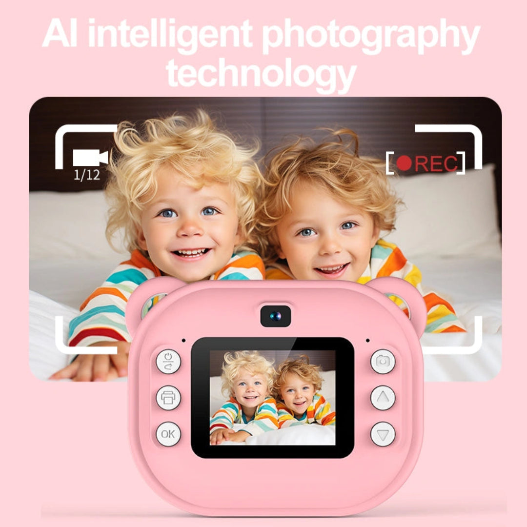 Cámara Fotografica Para Niños Con Sistema de Impresión Termica MY-7320