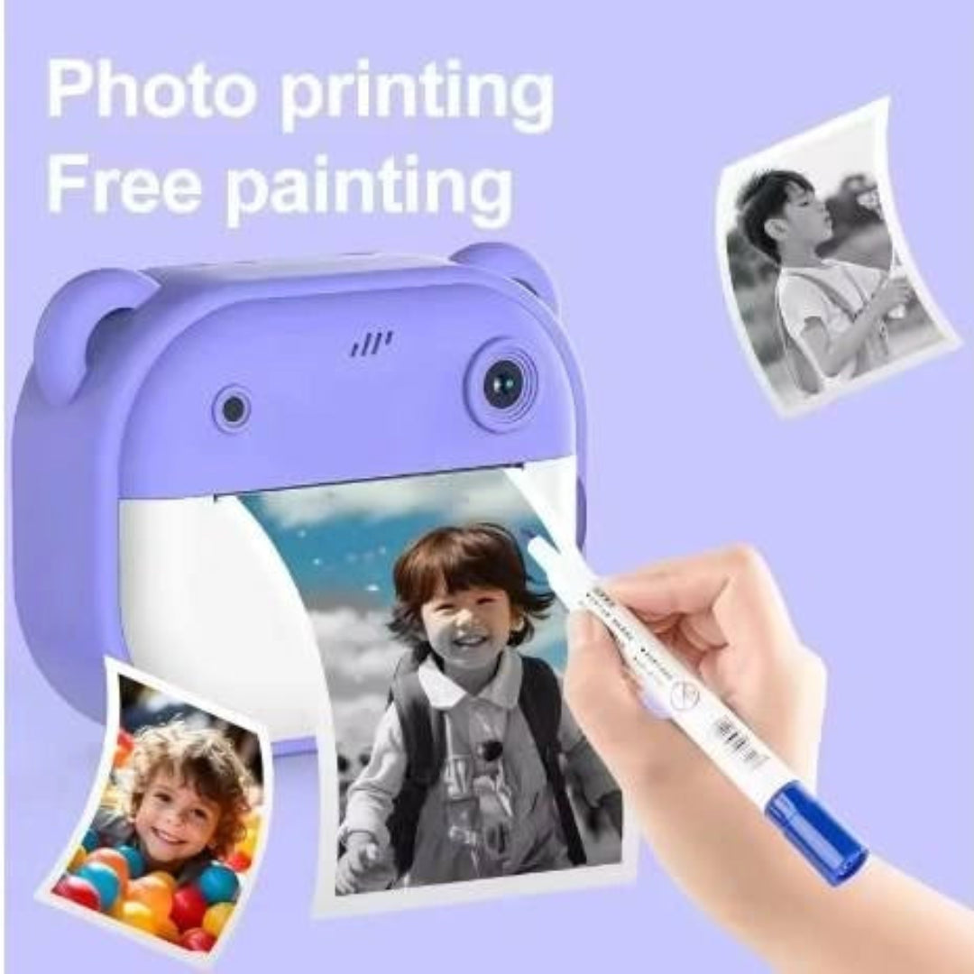 Cámara Fotografica Para Niños Con Sistema de Impresión Termica MY-7320