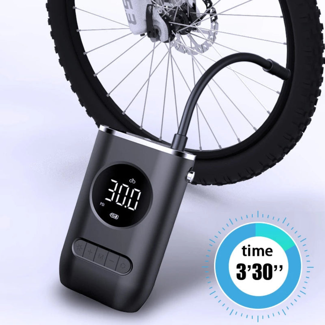 Compresor De Aire Recargable y Con Pantalla Led MY-7383