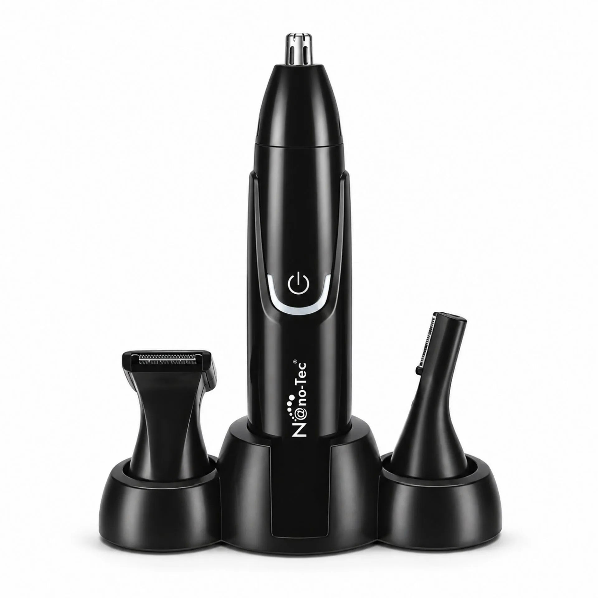 Máquina Depiladora 3 En 1 Nano-Tec Recargable Para Nariz, Patillas Y Perfilado NT-CP650