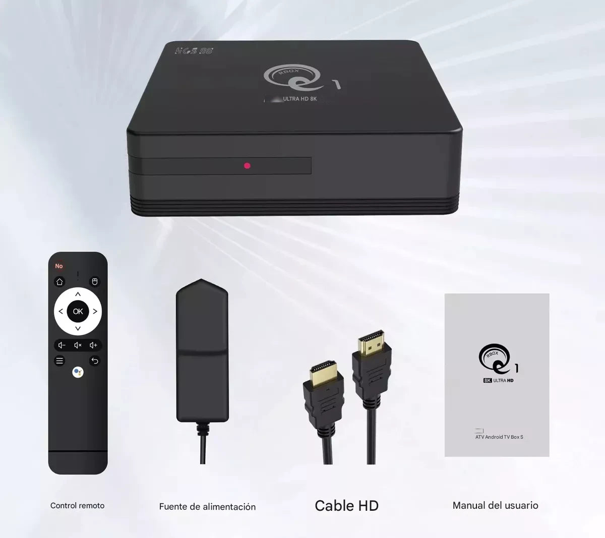Contenido dela caja