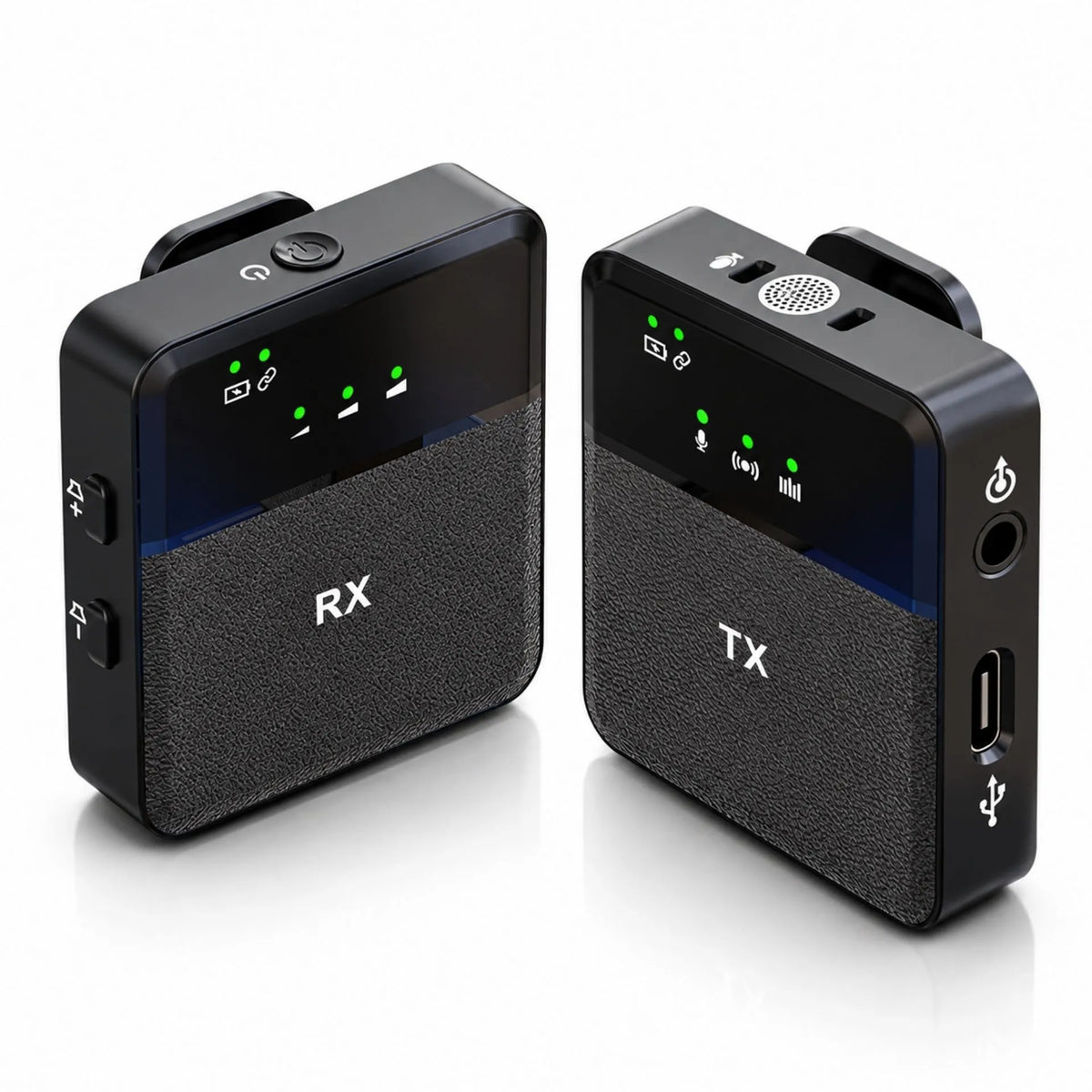 Micrófono De Solapa Inalámbrico Con Reducción De Ruido, Tipo C, iPhone Y 3.5mm SX9