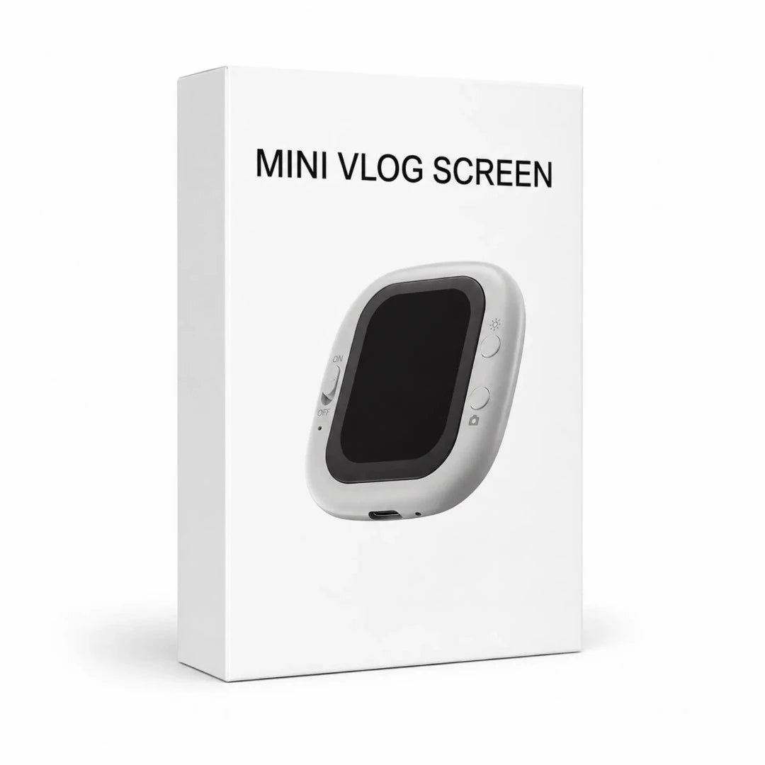 Pantalla Mini Vlog Magnética De 2 Pulgadas Compatible Con MagSafe Para iOS Y Android D12