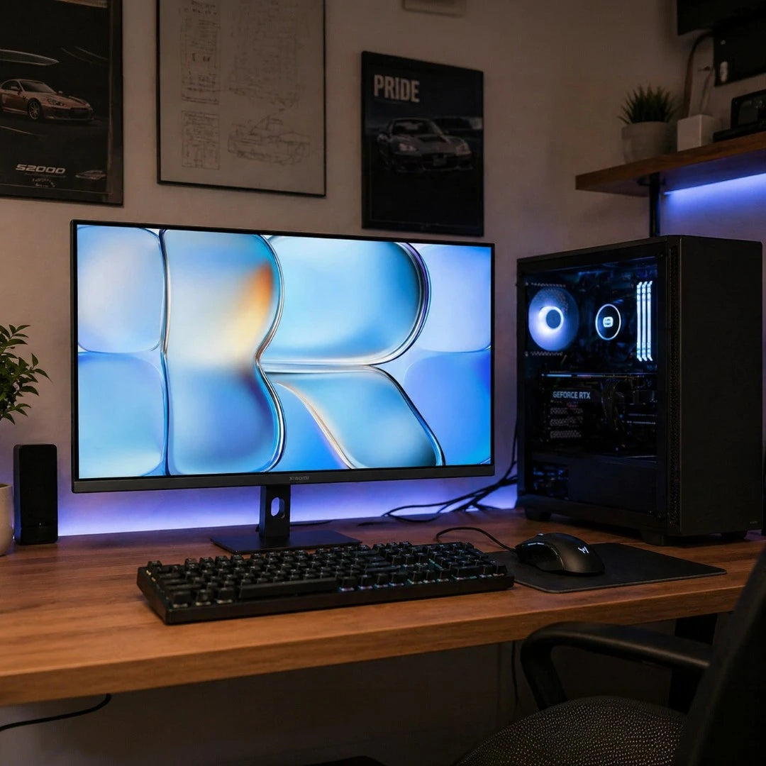 Monitor de 27" Xiaomi Resolucion Full Hd Con potencia de 40w ELA6412JP