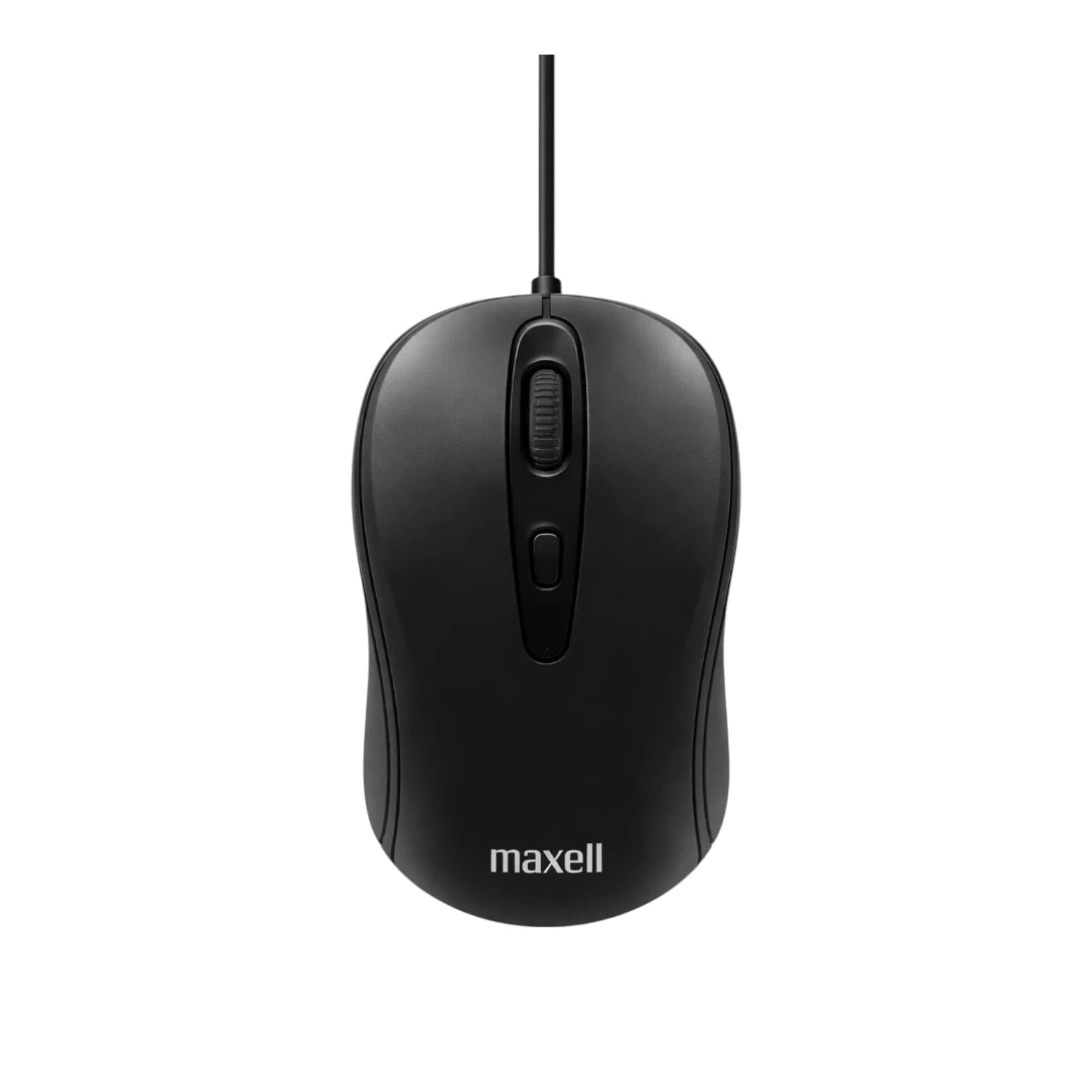 Mouse Alámbrico USB Con DPI Graduable De 4 Niveles Y Diseño Ergonómico Maxell MOWR-101