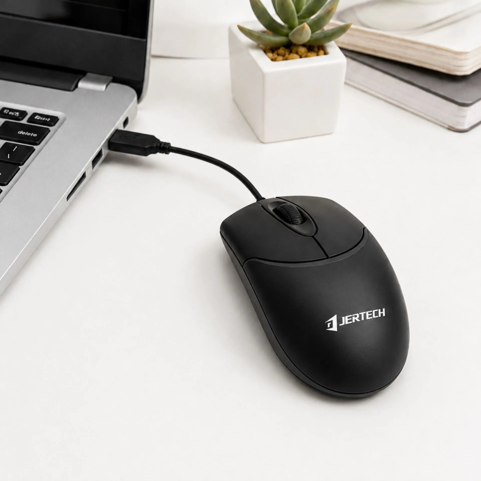 Mouse Para Computador Alámbrico USB Jertech M110