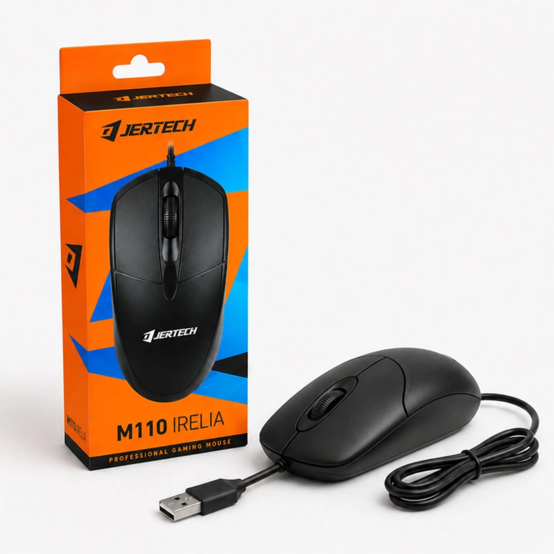 Mouse Para Computador Alámbrico USB Jertech M110
