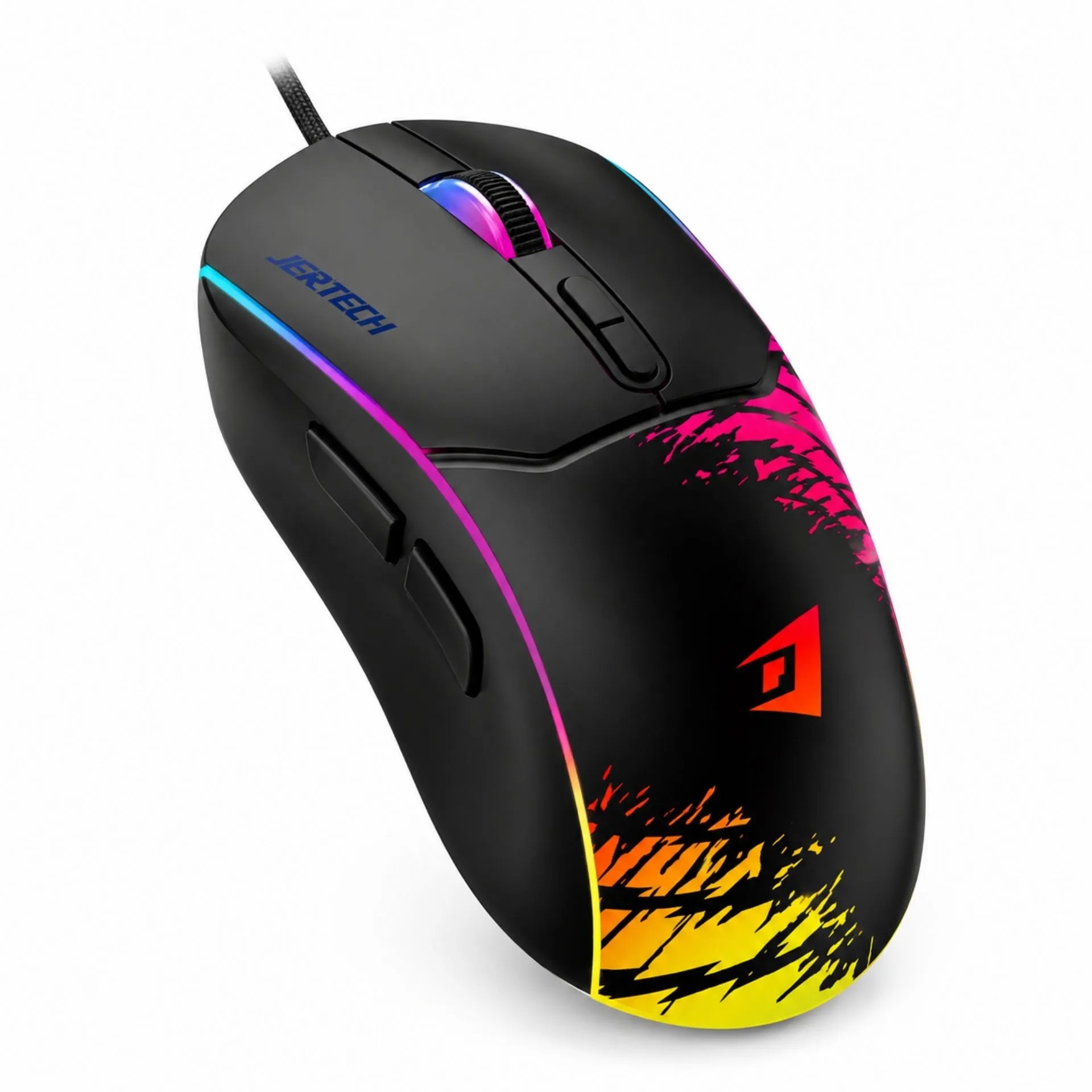 Mouse Gamer Alámbrico USB RGB 3600 DPI 7 Botones Jertech XP14
