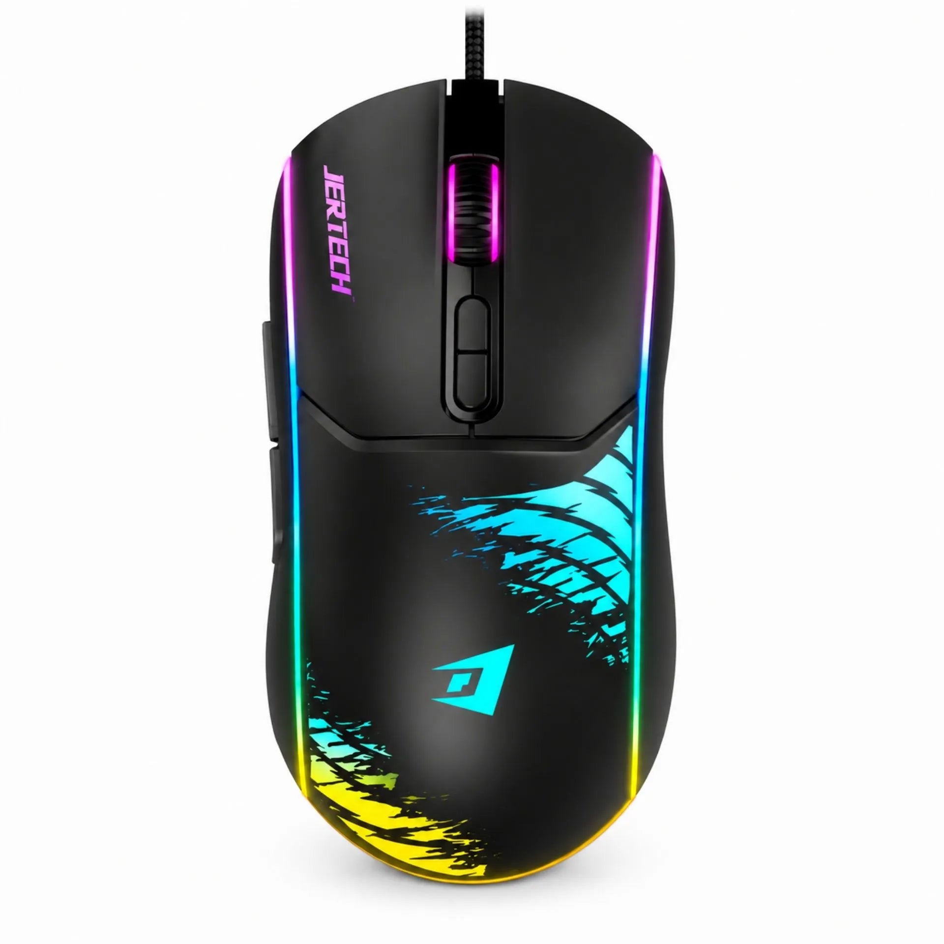 Mouse Gamer Alámbrico USB RGB 3600 DPI 7 Botones Jertech XP14