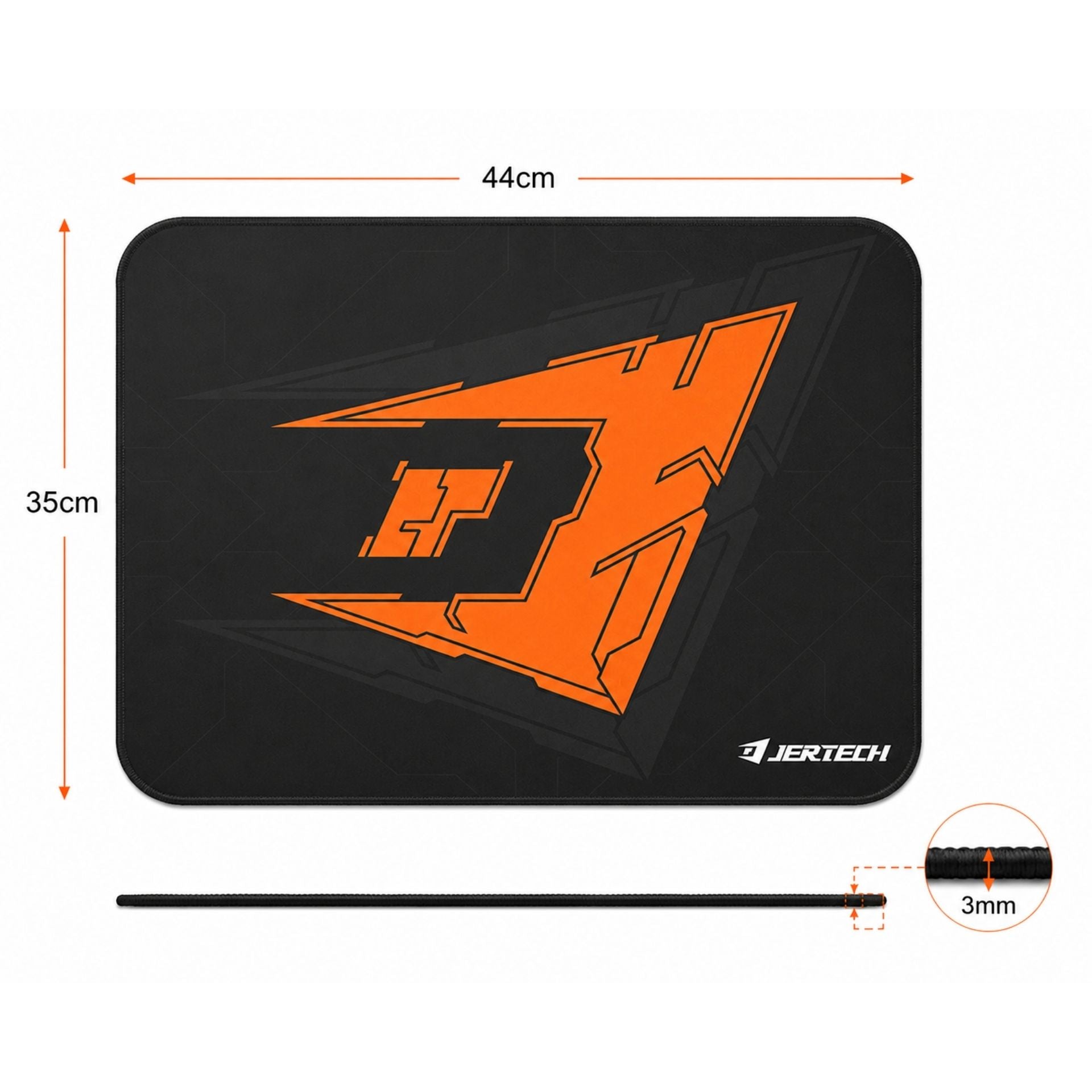 Pad Mouse Gamer Antideslizante Jertech MP44