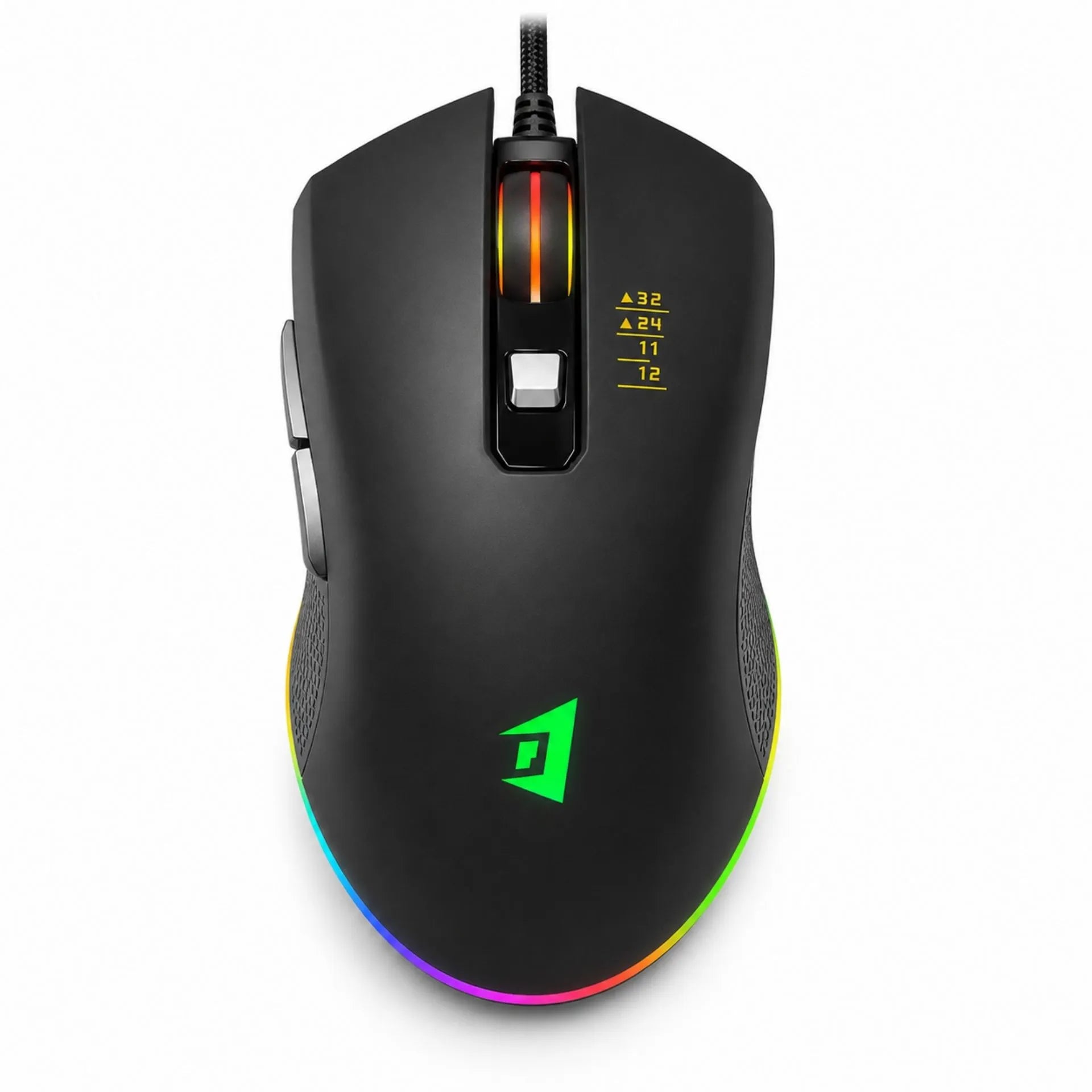 Mouse Alámbrico USB Gamer 3200 DPI Ajustable Jertech XP10
