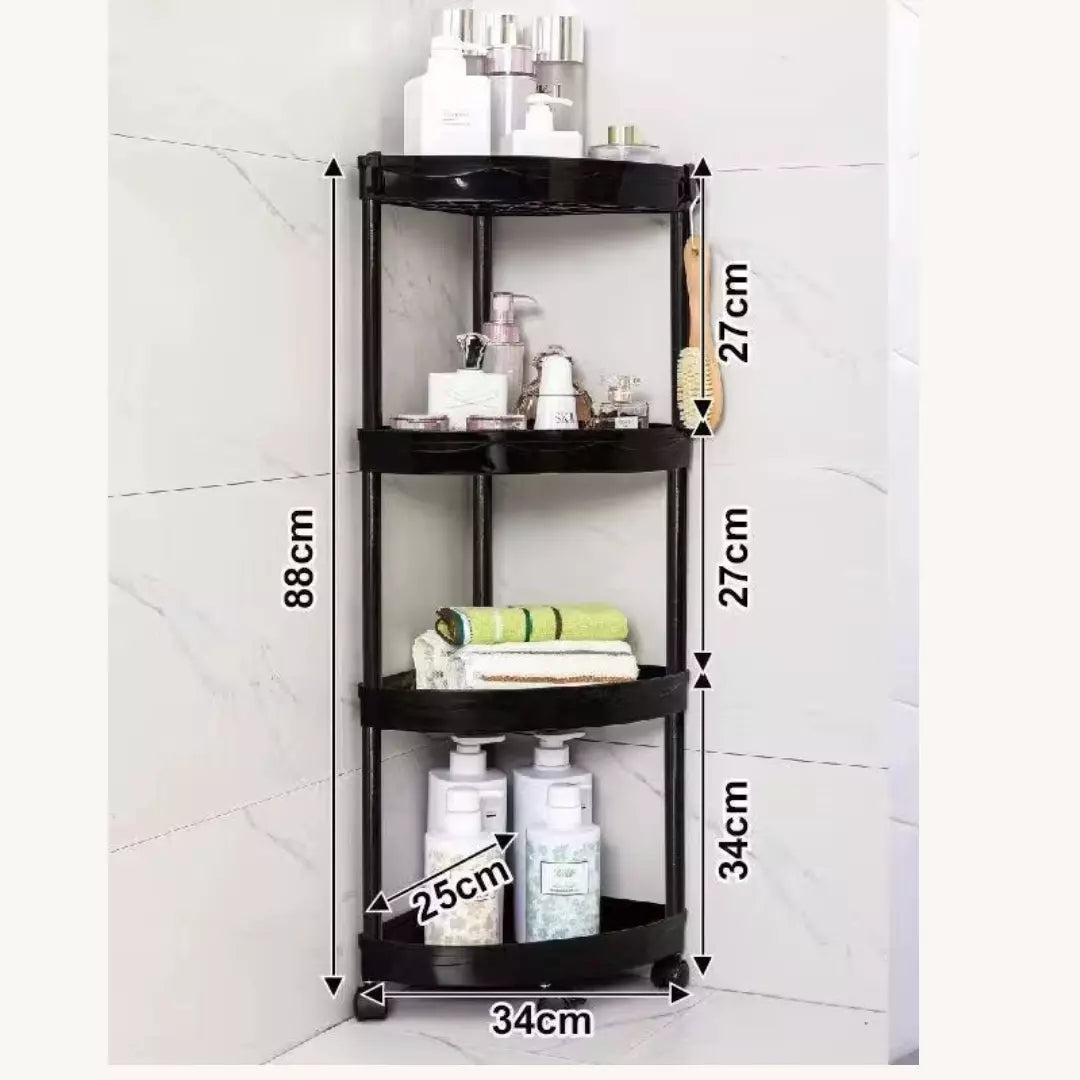 Estante Organizador De 4 Niveles Con Ruedas AE0085