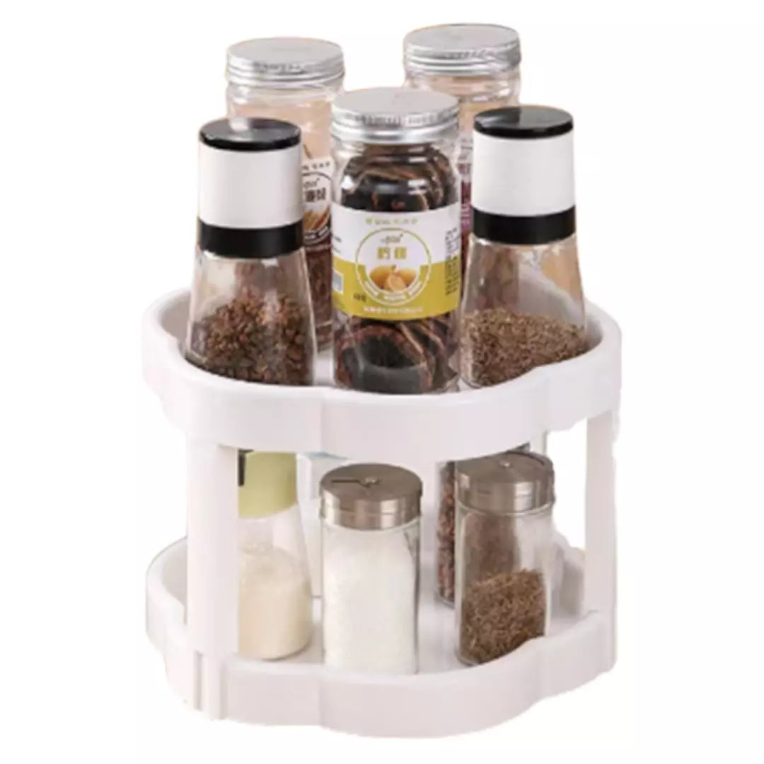 Organizador De Cocina Giratorio De 2 Pisos D-27 B2B