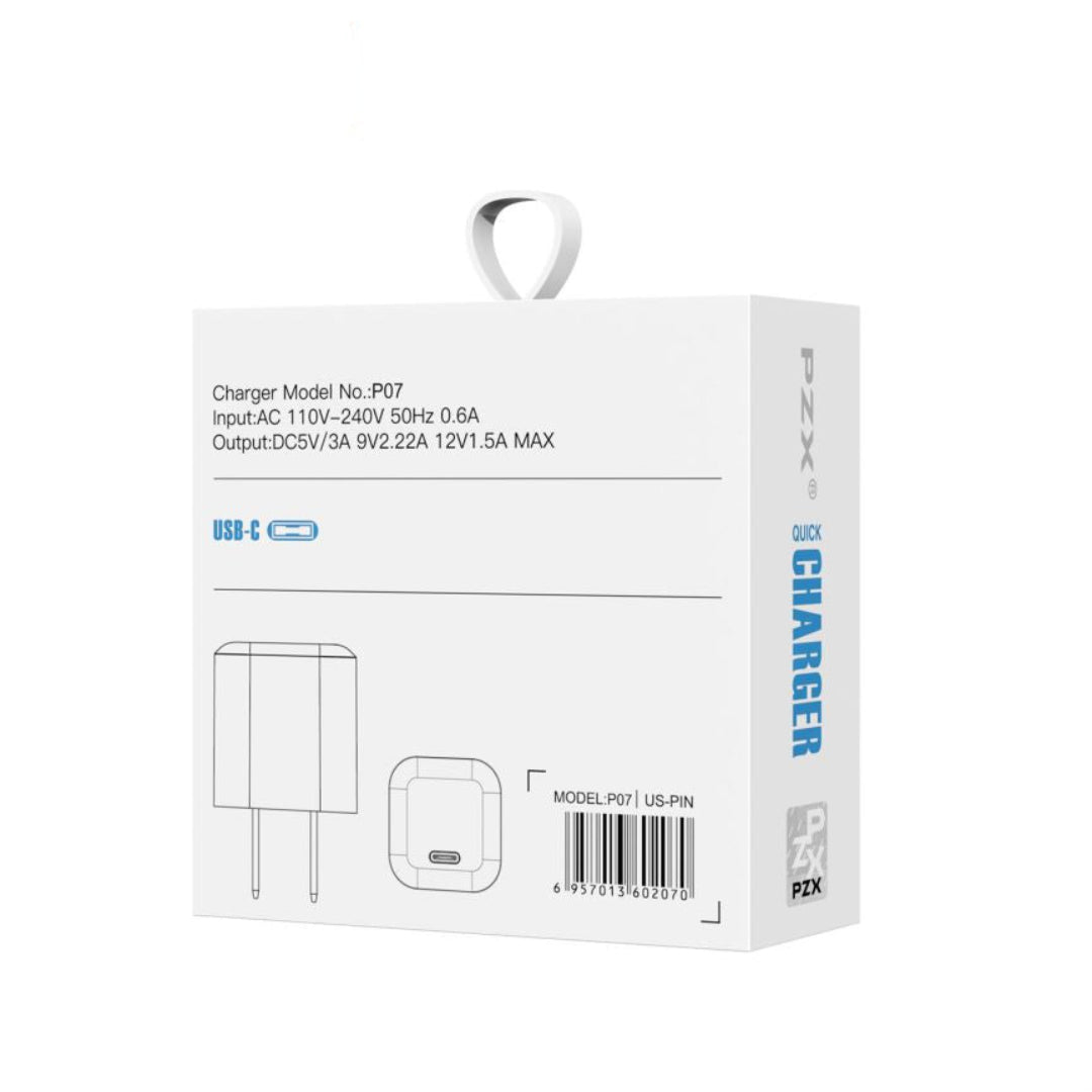 Cargador Para Celular Iphone 20W PZX P07 B2B
