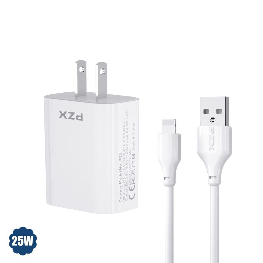 Cargador Para Celular 25W QC 5.0 P33