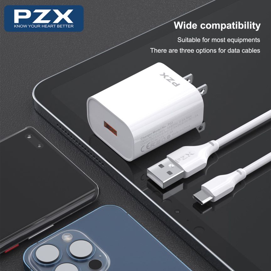 Cargador Para Celular 25W QC 5.0 P33