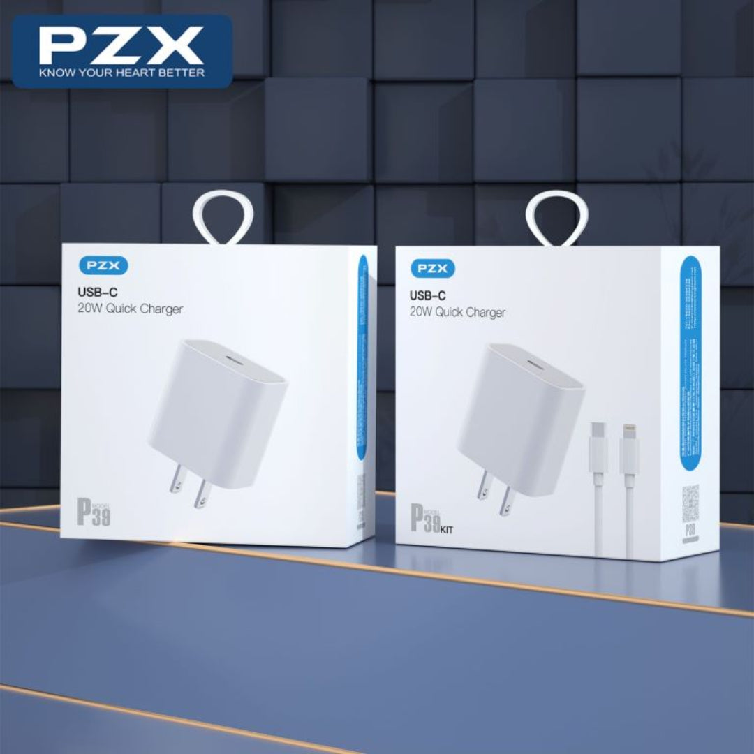 Cargador Para Telefono Celular IPhone 20W PZX P39 B2B