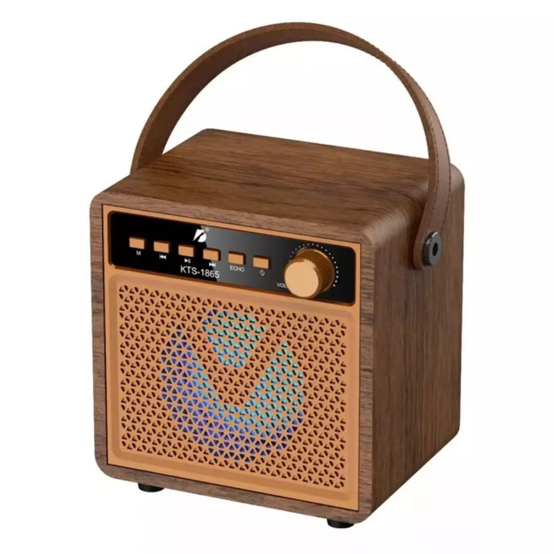 Radio Parlante Recargable Estilo Cabina Vintage KTS-1865