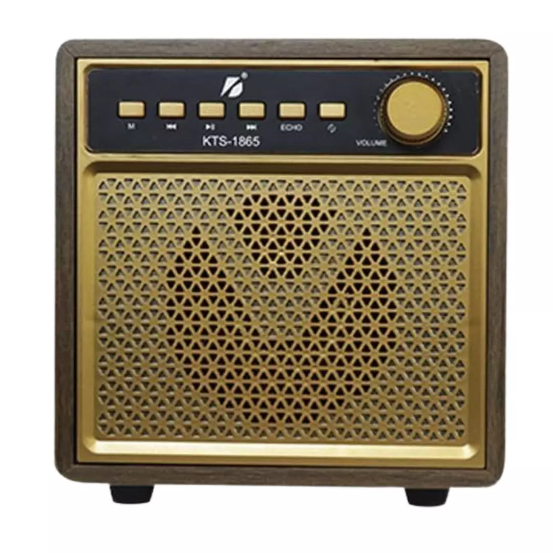 Radio Parlante Recargable Estilo Cabina Vintage KTS-1865