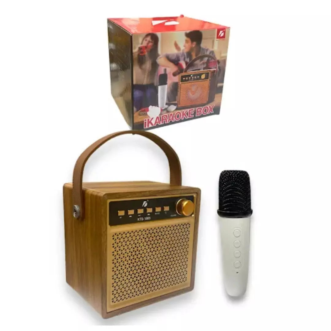 Radio Parlante Recargable Estilo Cabina Vintage KTS-1865