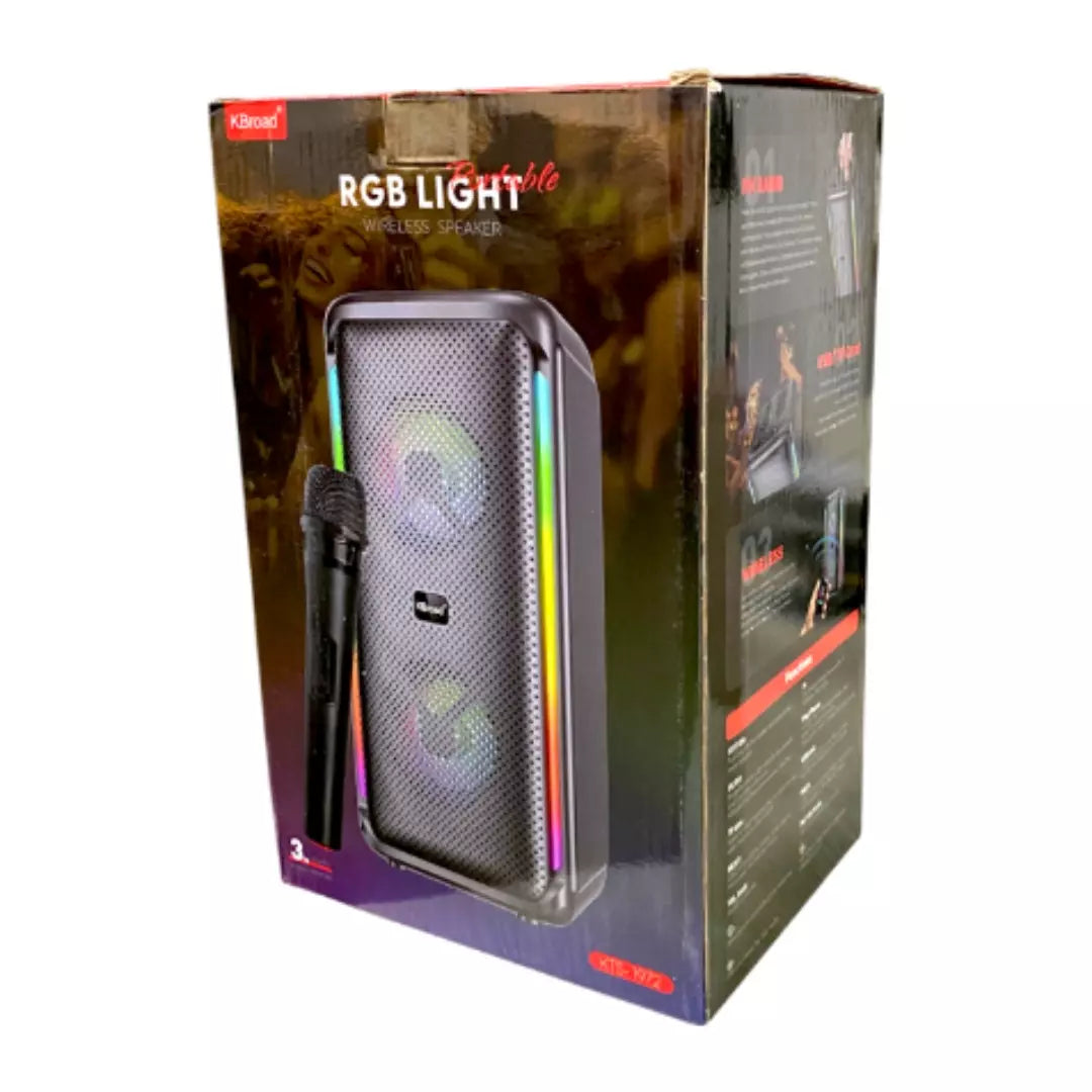 Radio Parlante Tipo Cabina Con Micrófono Incorporado KTS-1972 B2B