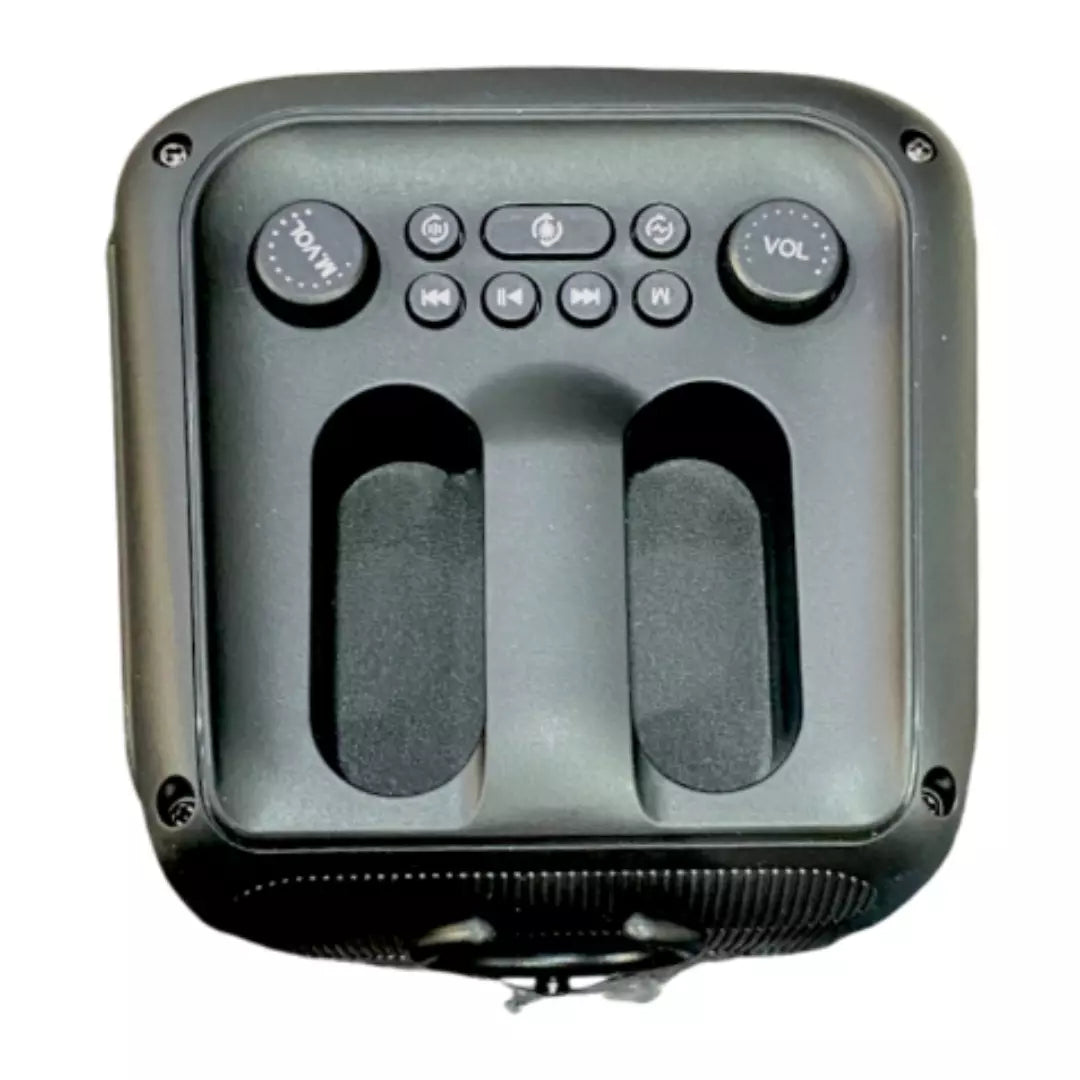 Radio Parlante Tipo Cabina Con Micrófono Incorporado KTS-1972 B2B