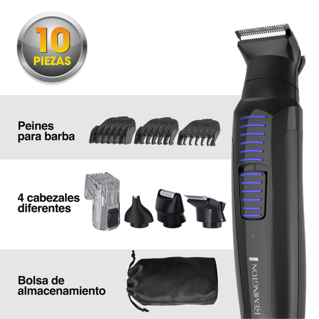 Kit De Corte Barba Y Bigote Recargable Remington PG6125 B2B
