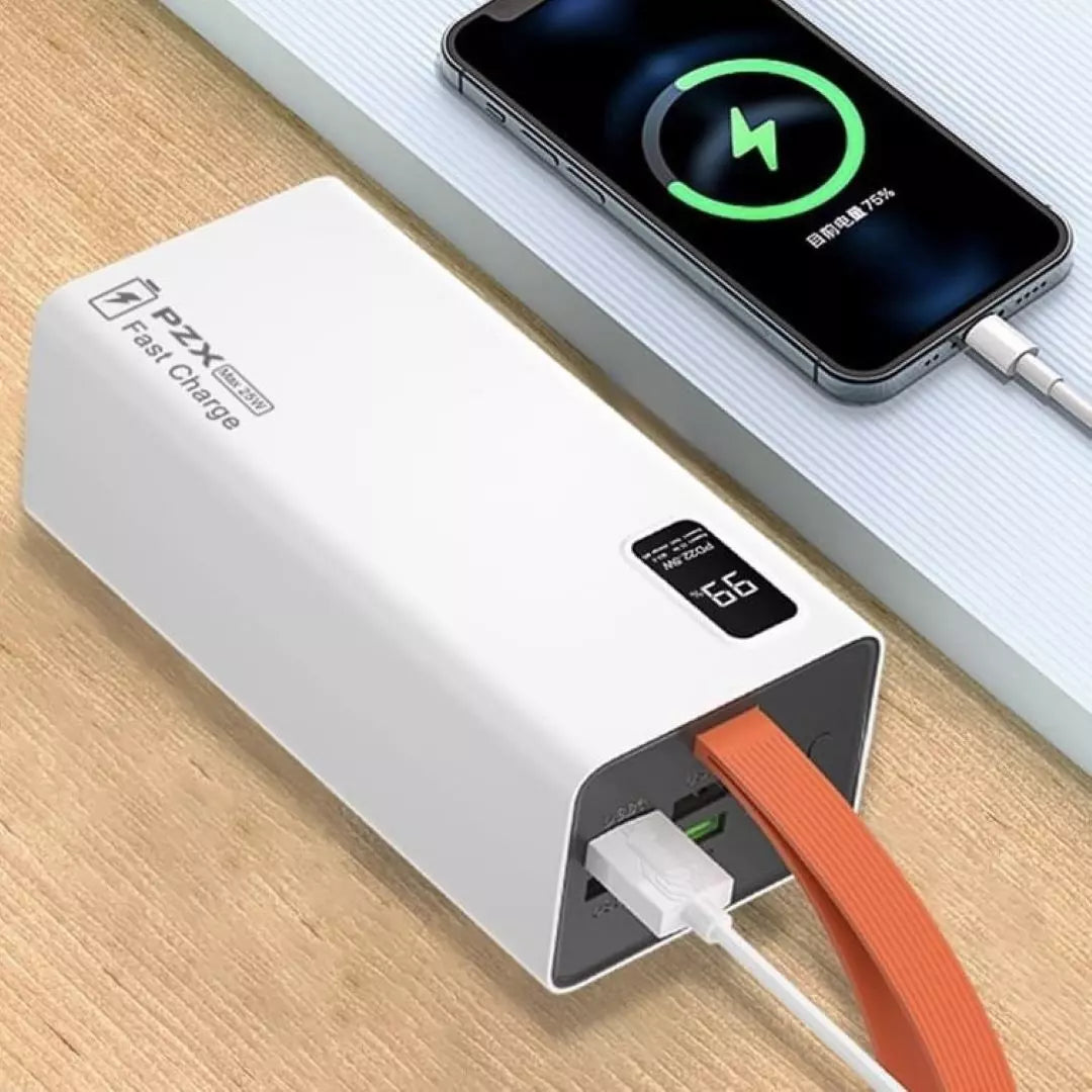 Power Bank PZX 50.000 mAh Carga Rapida con Potencia de 22.5w V79