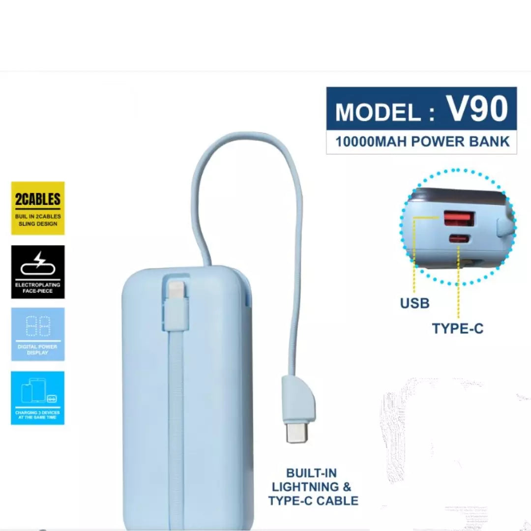 Power Bank PZX 10.000mAh V90