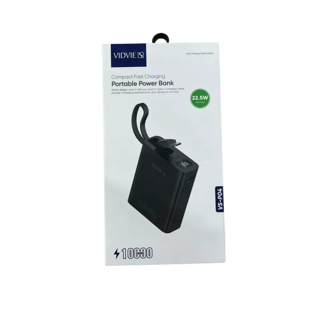 Power Bank Vidvie de 10.000mAh de 22.5w VS-P04